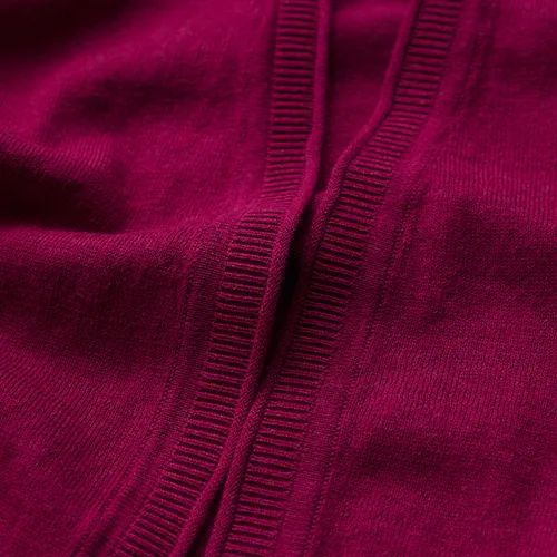 SEASALT CORNWALL Vanessa Strickjacke aus GOTS-zertifizierter Bio-Baumwolle, Farbe: Dark Freesia