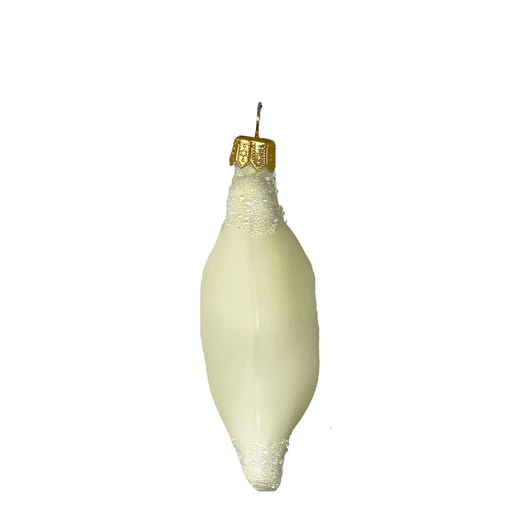 Christbaumkugel Dumpling, Glas, ca., Teigtasche