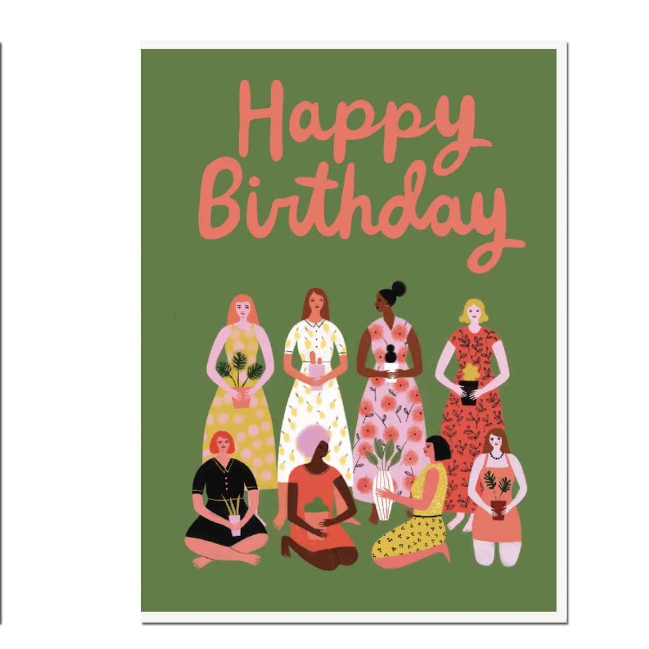 Roger la Borde Geburtstagskarte Green Fingers Happy Birthday