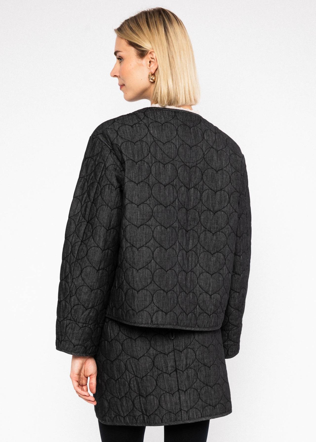 Blutsgeschwister Übergangsjacke Séverine, black rider