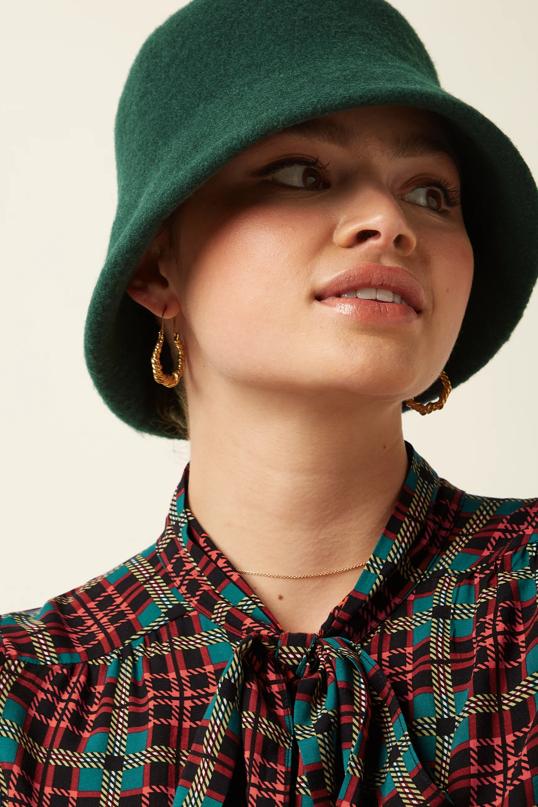 % King Louie Cloche Hat Pine Green, Hut