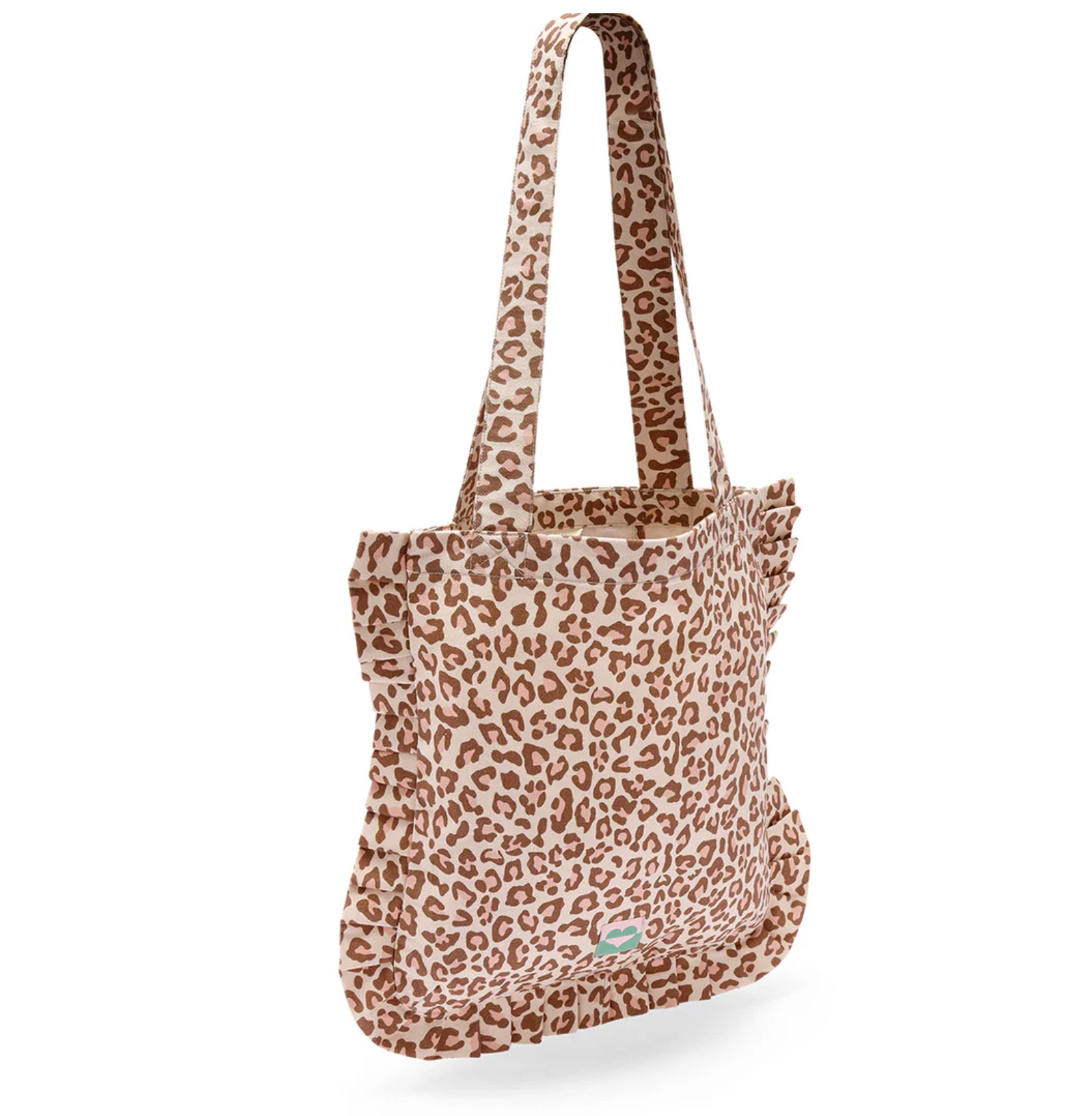 % Sugarhill Brighton Tasche Monica Frill Tote - Stone, Classic Leopard von sugarhill BRIGHTON