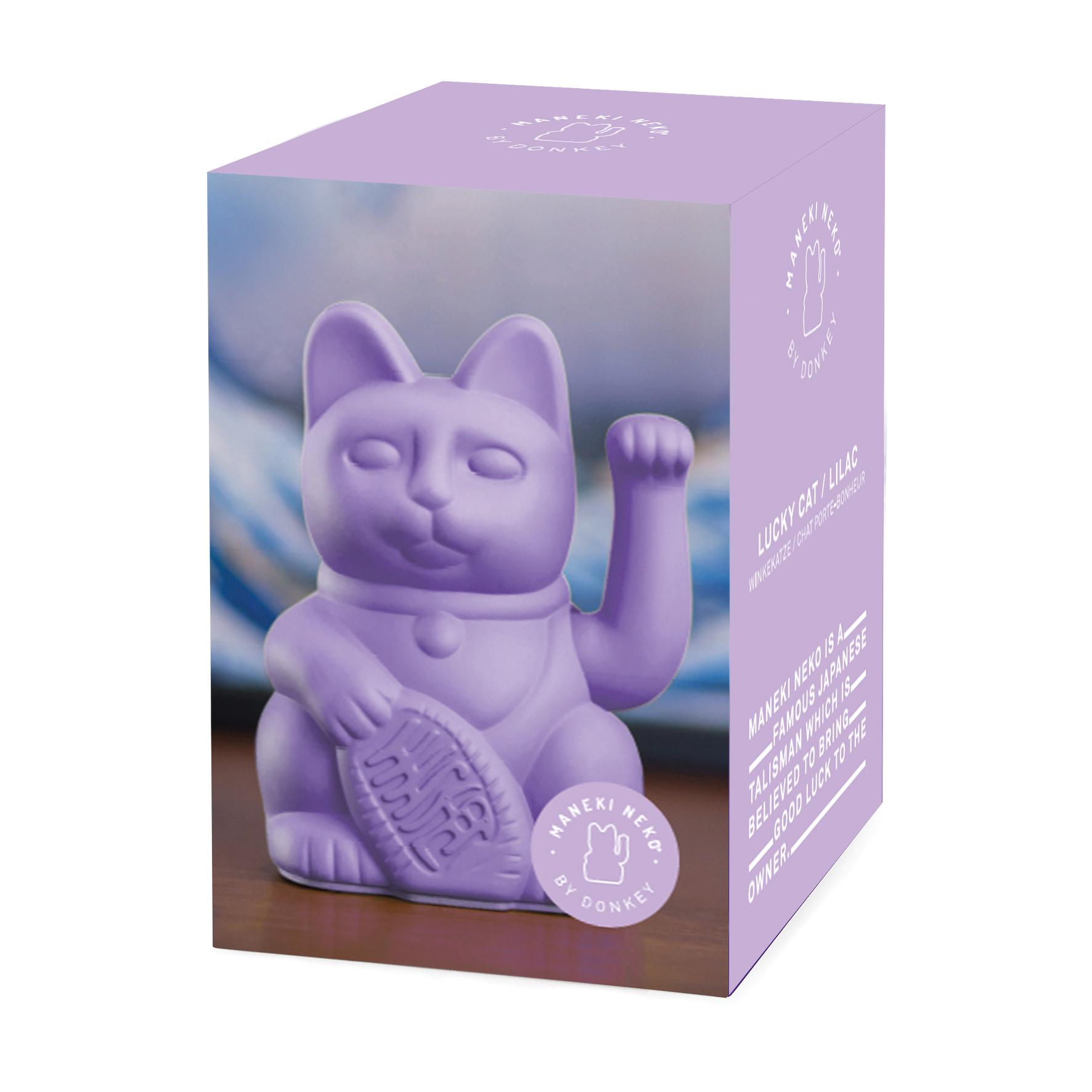 Lucky Cat / Lilac Winkekatze/ Glückskatze von donkey products, Katze