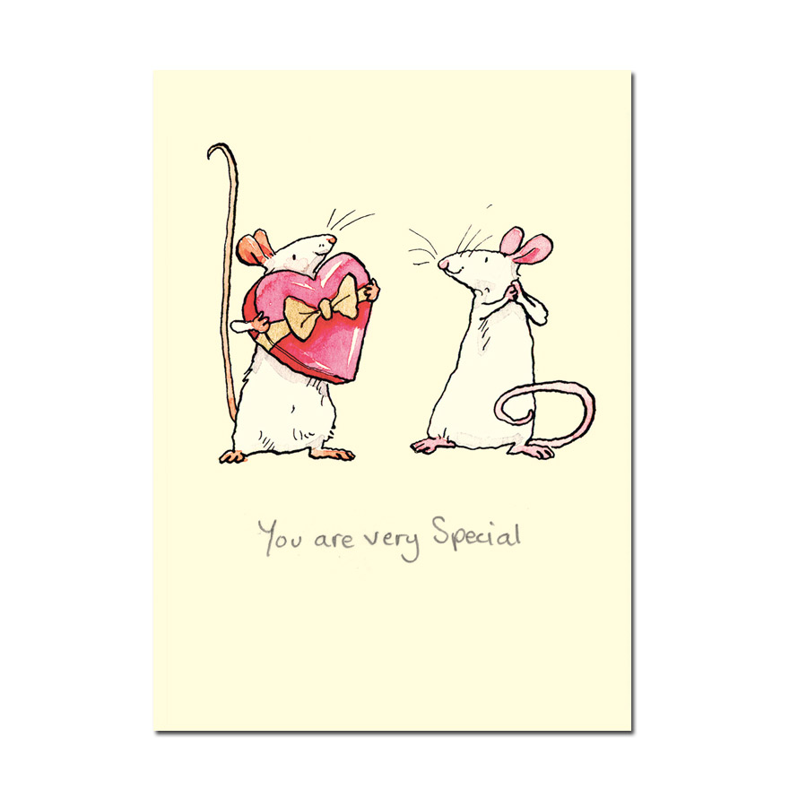 Two Bad Mice Doppelkarte "You Are Very Special"   von Two Bad Mice aus England 