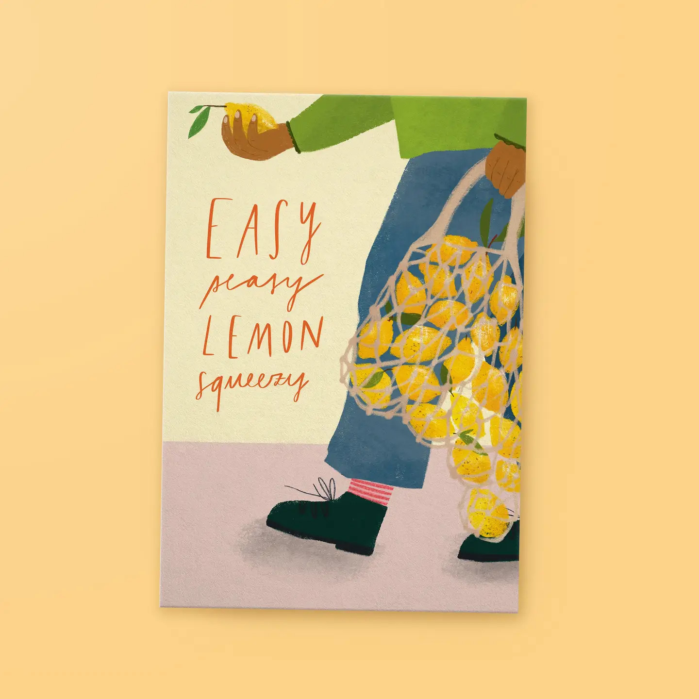 Postkarte »Lemon Squeezy« von FRANZIZO   