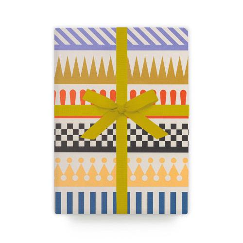 Geschenkpapier - Alexander Girard Palio, ca. 50 x 70 cm, 1 Papierbogen