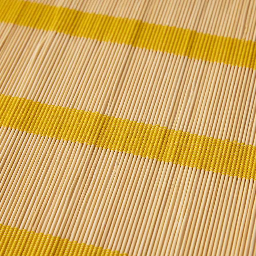 HKliving Tischset Bambus LEMON, bamboo placemat