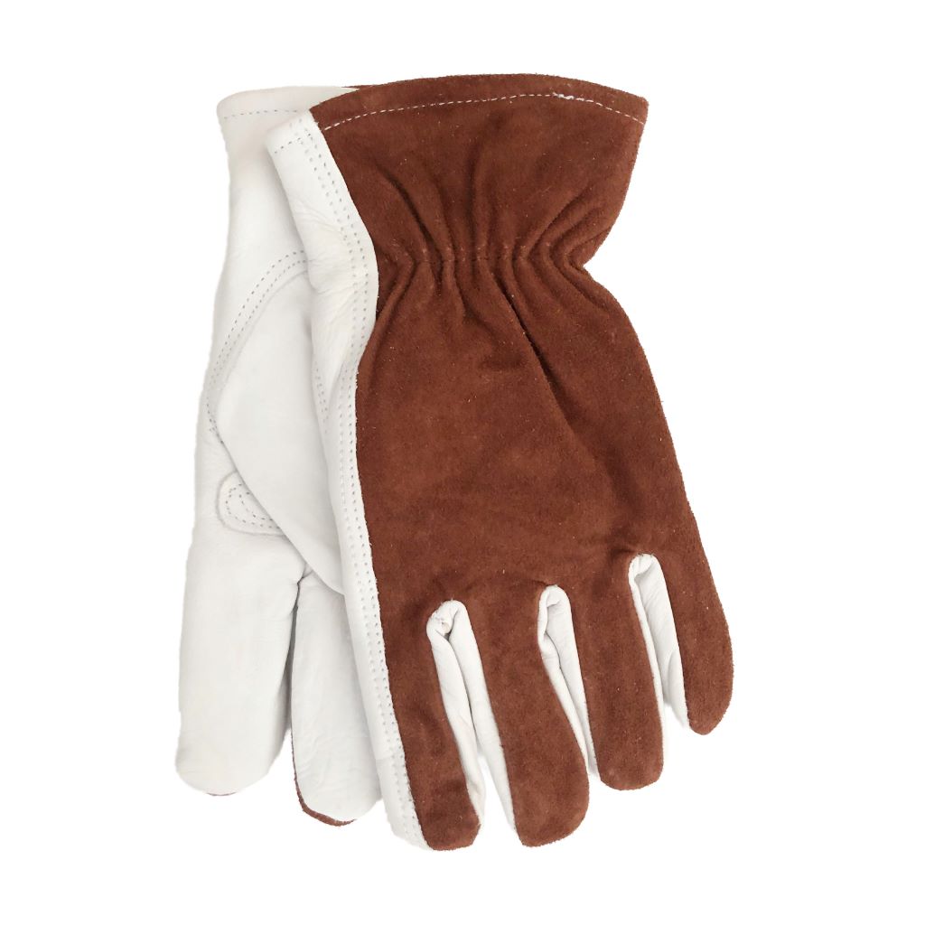 Gartenhandschuhe Leder, Damen Größe M