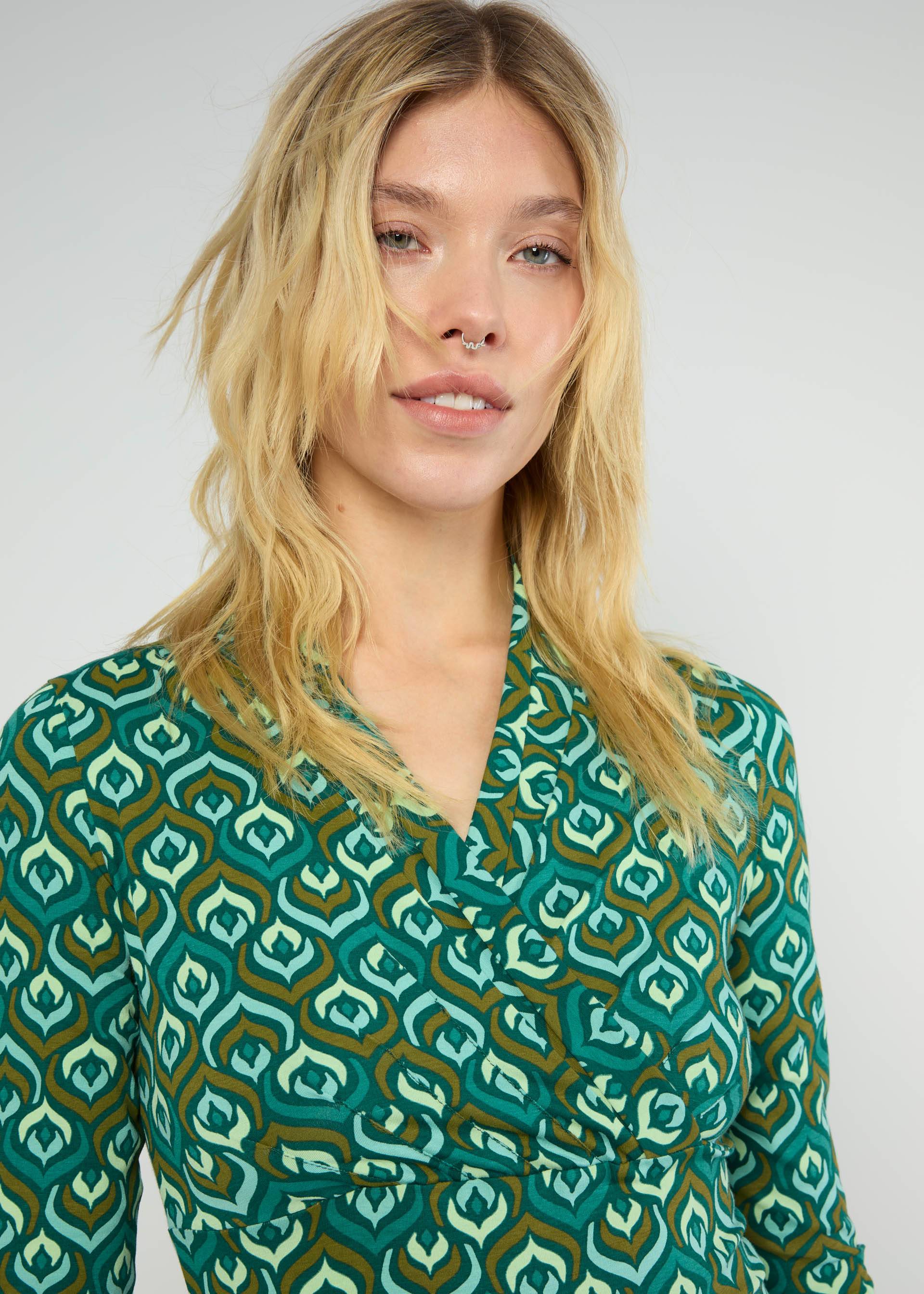 % Blutsgeschwister Herbstkleid Shalala Tralala Shawl - colorful ducky