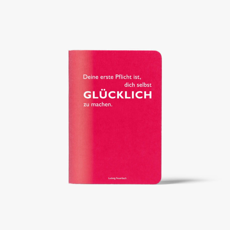 Heft Glücklich DIN A6  von Cedon