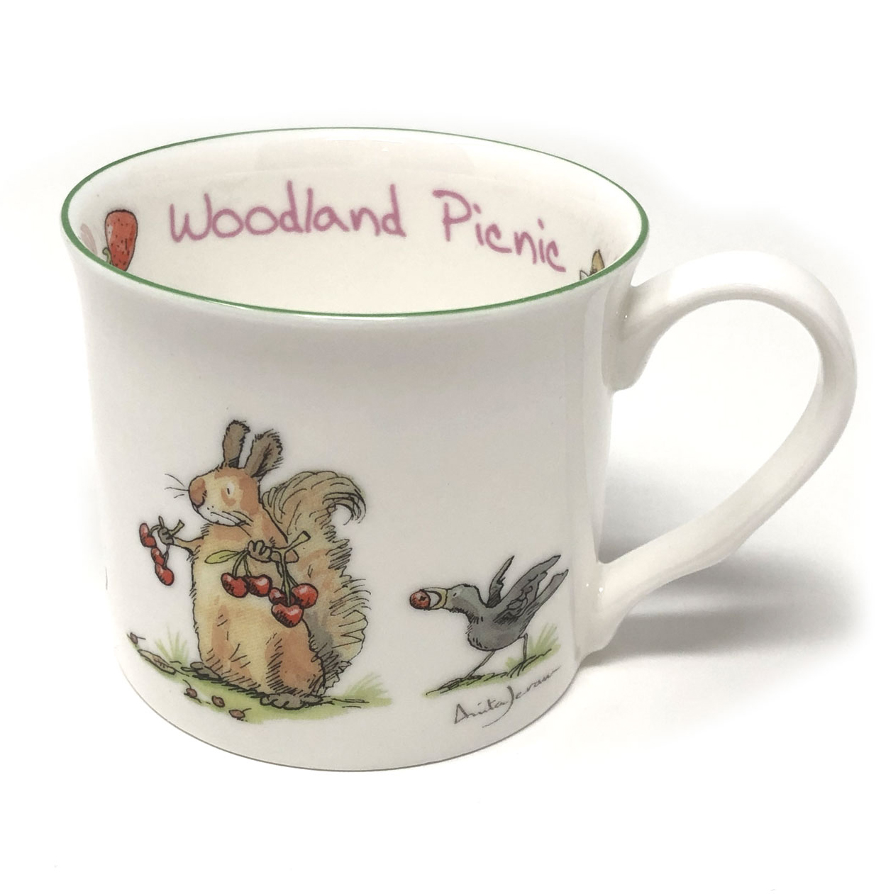 Two Bad Mice Becher klein "Woodland Picnic",  200 ml  by Anita Jeram