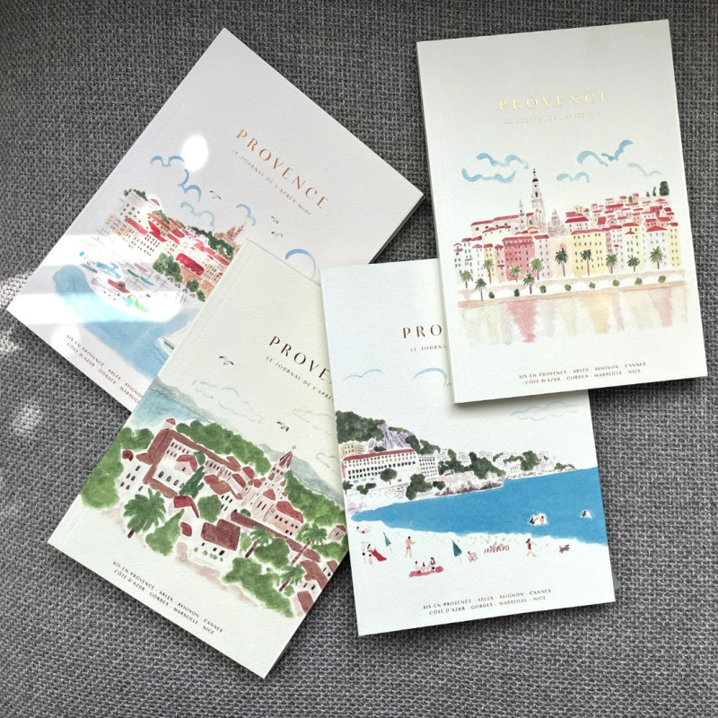 l'Apres-Midi - Reisetagebuch - Provence Nice, A5