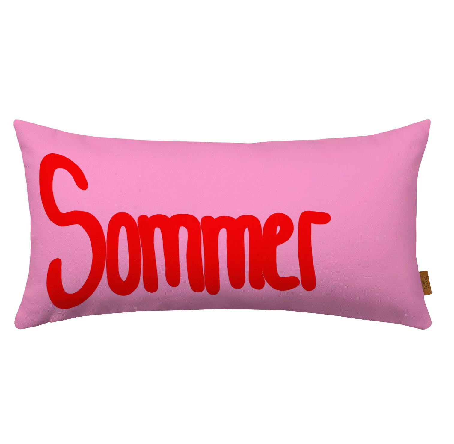 Kissenhülle "Sommer Pinky" , ca. 60x30 cm , Polyester Canvas