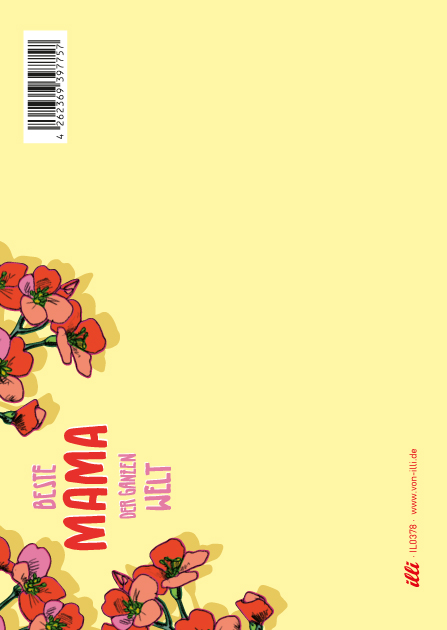 Postkarte - MAMA von illi 