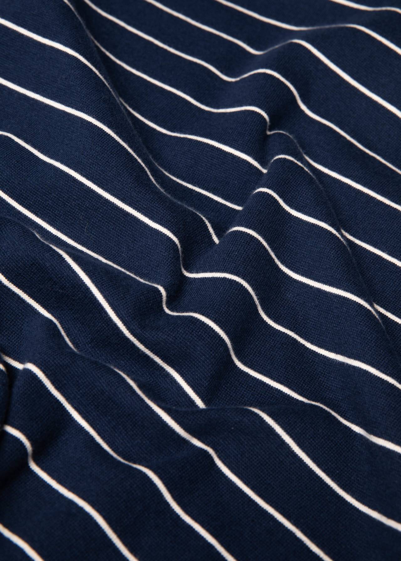 Blutsgeschwister High-Waist-Hose Stereo Rainbow Sailorette, blue line stripes