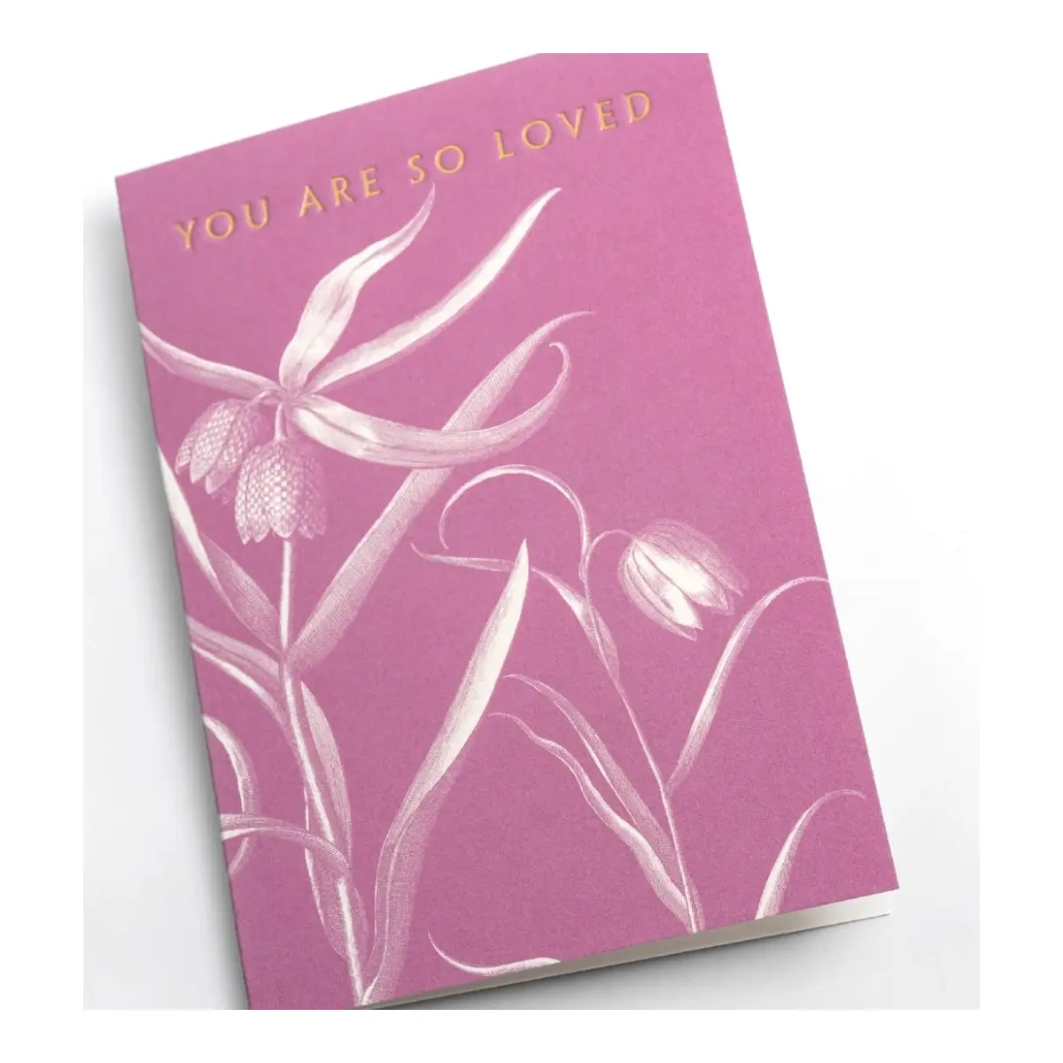 Lagom Doppelkarte Kew Gardens "You Are So Loved" , Frittilaria, Schachbrettblume