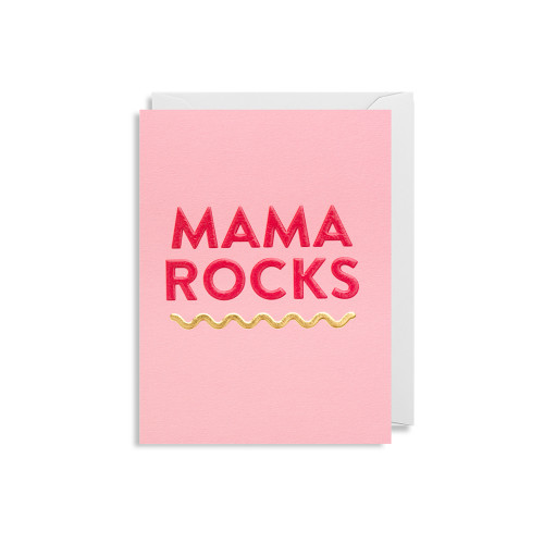 Minikarte - Lagom Cozy "Mama Rocks", Muttertag
