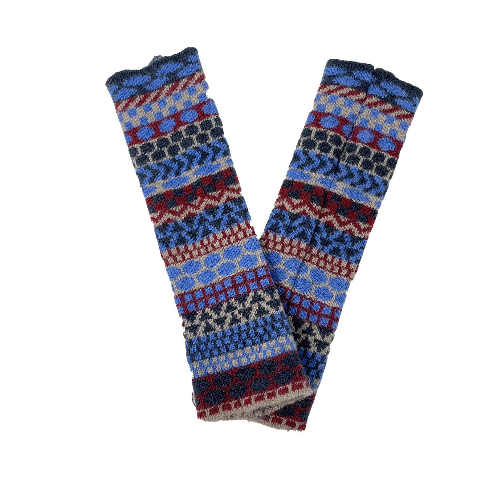 McKernan Handstulpen "BRODIE" ODD SOCKS, ca. 27 x 8 cm, 100 % Wolle, Pulswärmer