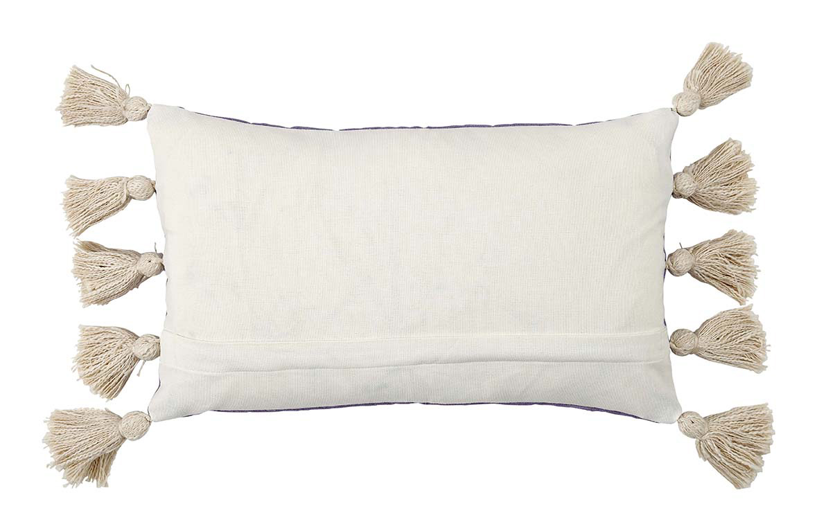 Kissenbezug , BOHO, lavendel, Biobaumwolle, 40x60cm von liv Kissenbezug , BOHO, lavendel, Biobaumwolle, 40x60cm von liv