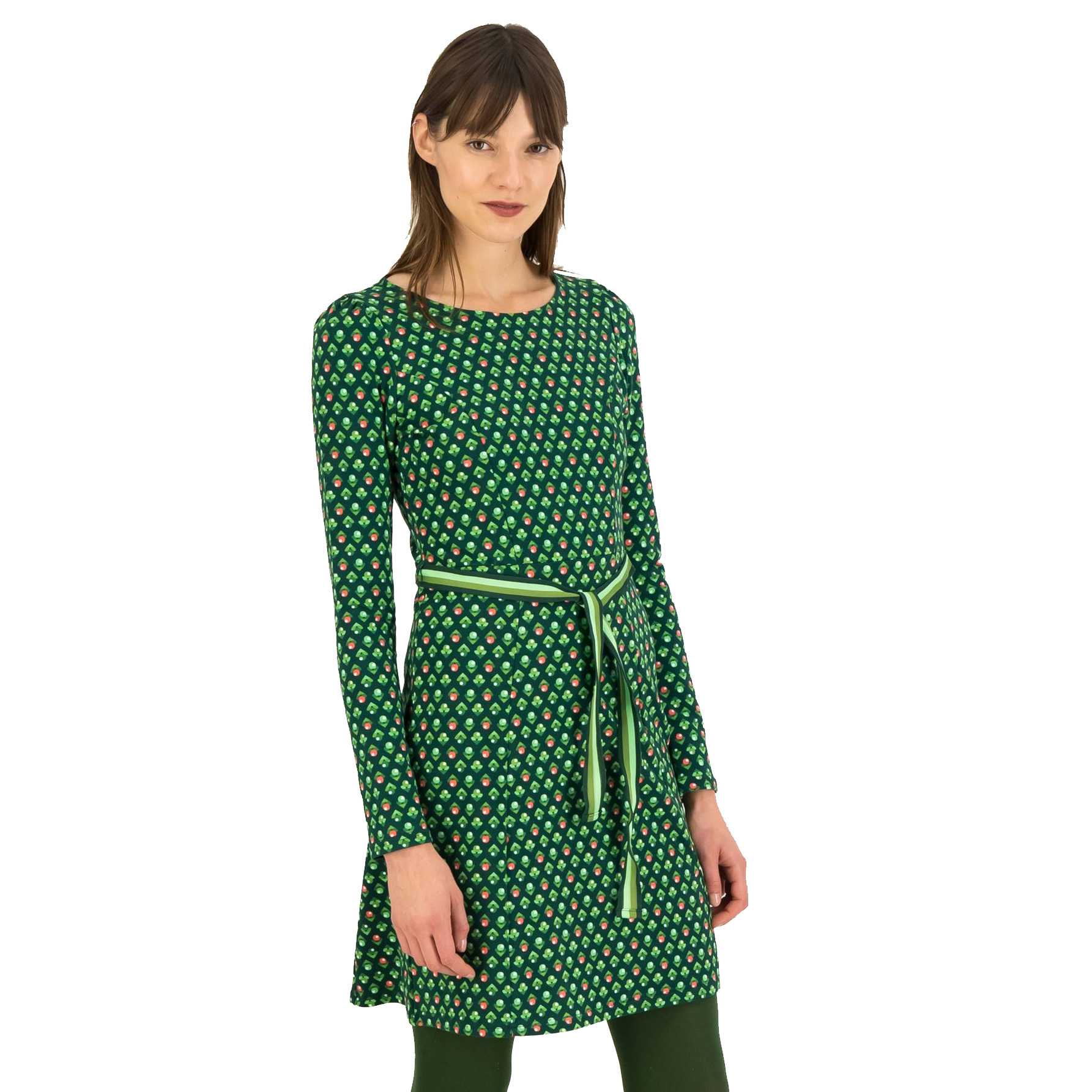 Blutsgeschwister Sweatkleid Très charmeuse, Muster: pearly seaweed Blutsgeschwister Sweatkleid Très charmeuse, Muster: pearly seaweed
