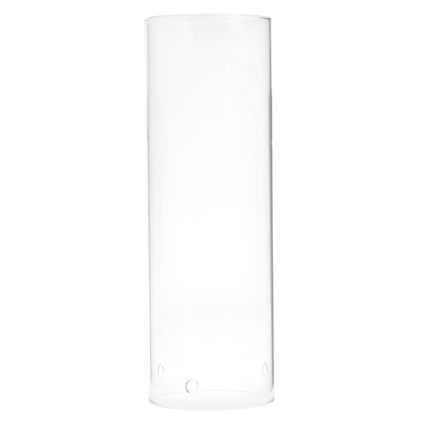 Storefactory STORM, Windlicht Glaszylinder,  Klarglas, t, ca. 13 x 38 cm   