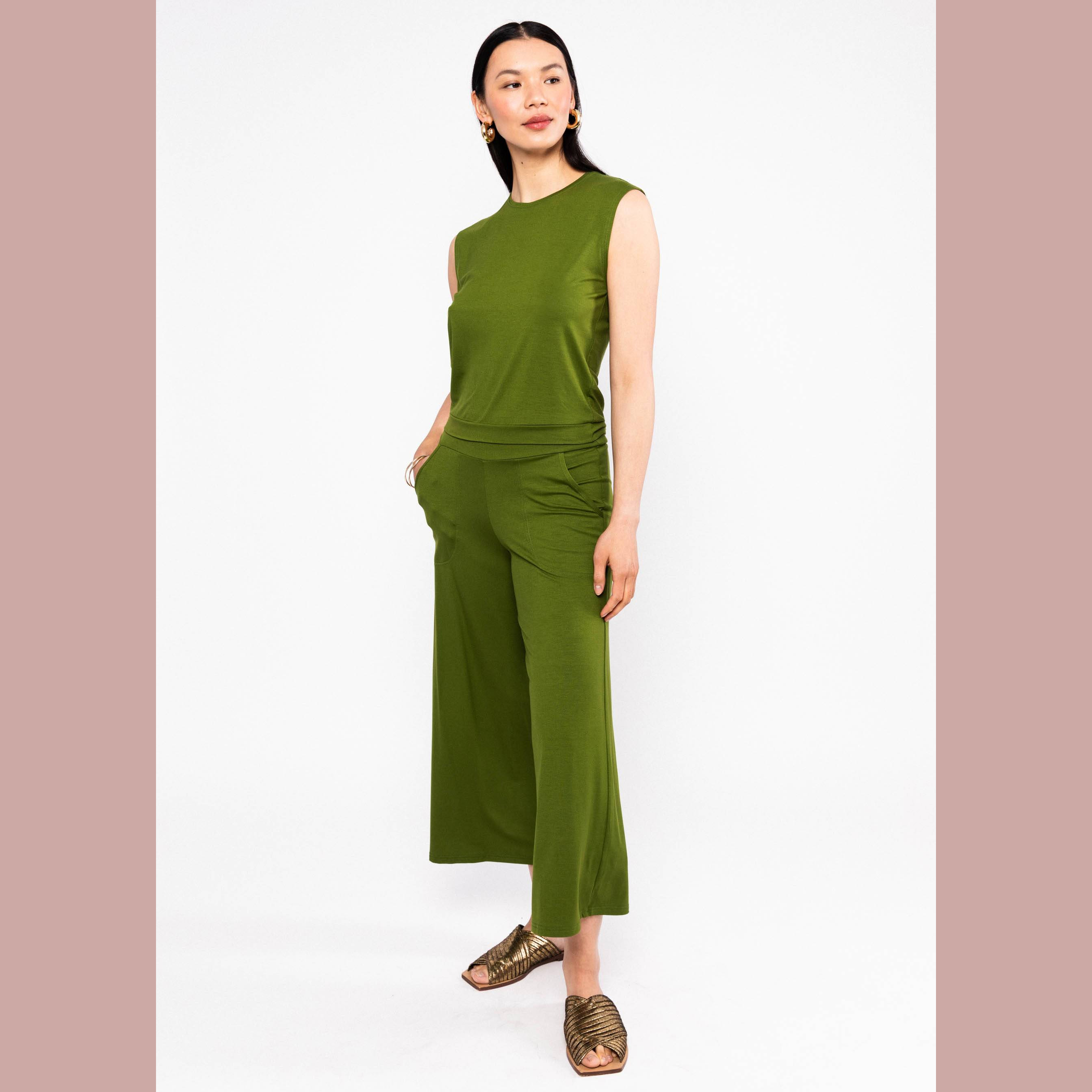 Blutsgeschwister Culotte Cul de Berlin - tropical harmony green