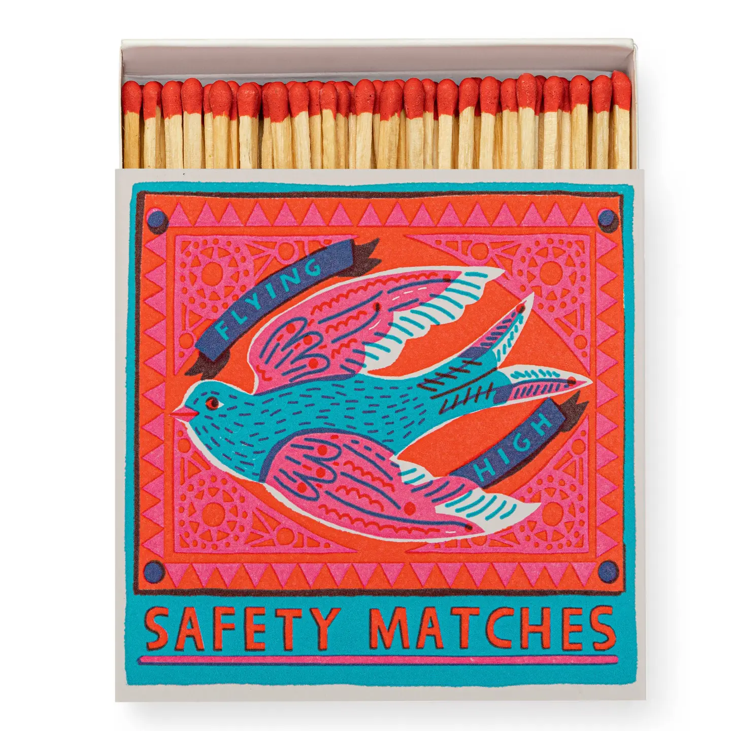 Archivist Gallery Streichhölzer "Flying High" von Archivist Gallery , ca.11 x 11 cm, Vogel