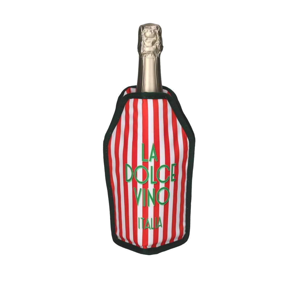 Froid, Kühlmanschette, Motiv:La dolce Vino Italia, rot/weiß