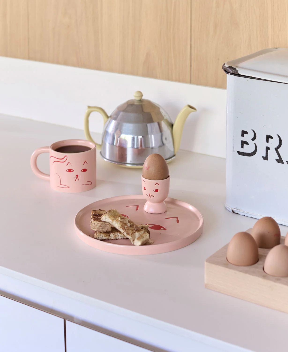 Donna Wilson Eierbecher Katze