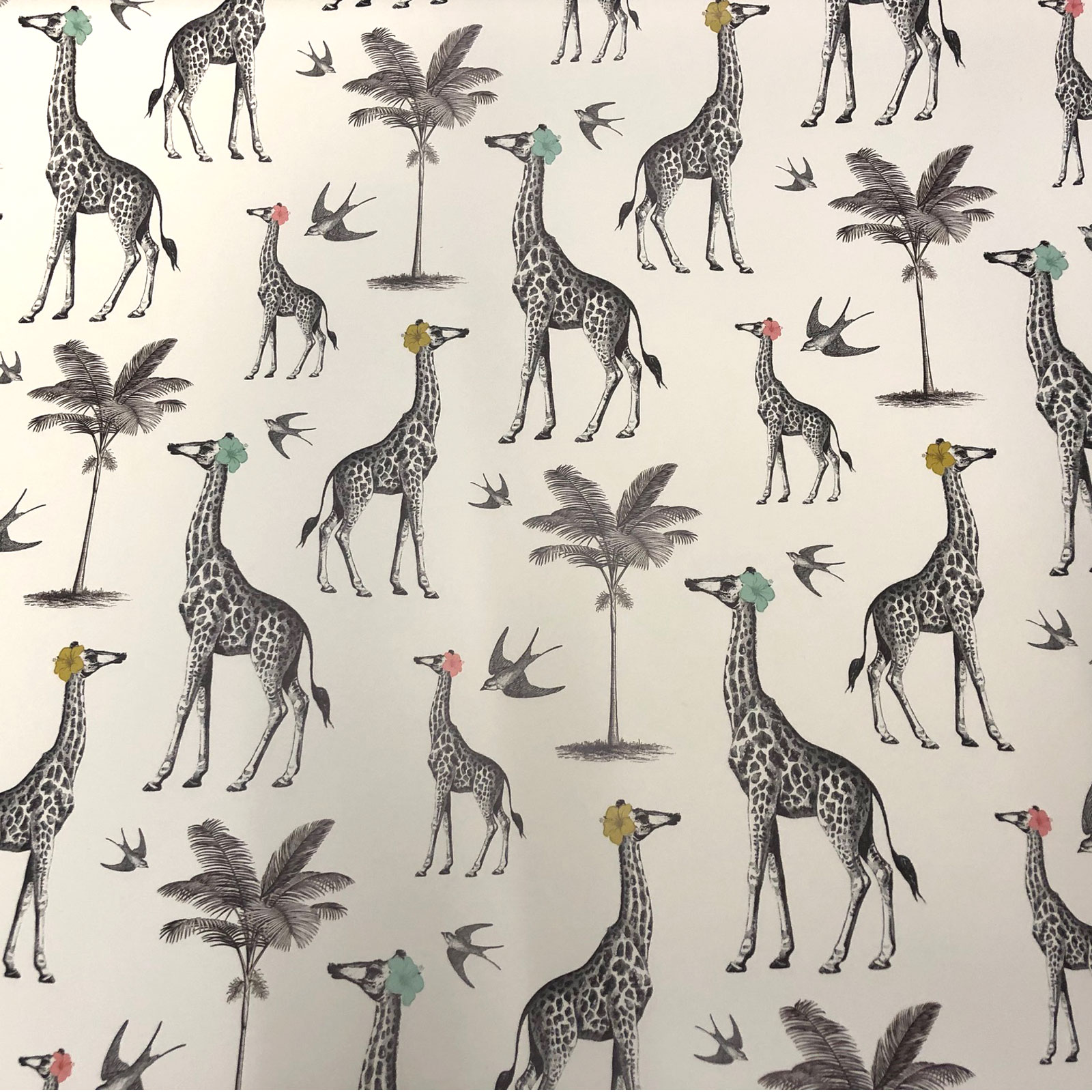 Geschenkpapier Giraffen ca. 50 x 70 cm Geschenkpapier Giraffen ca. 50 x 70 cm