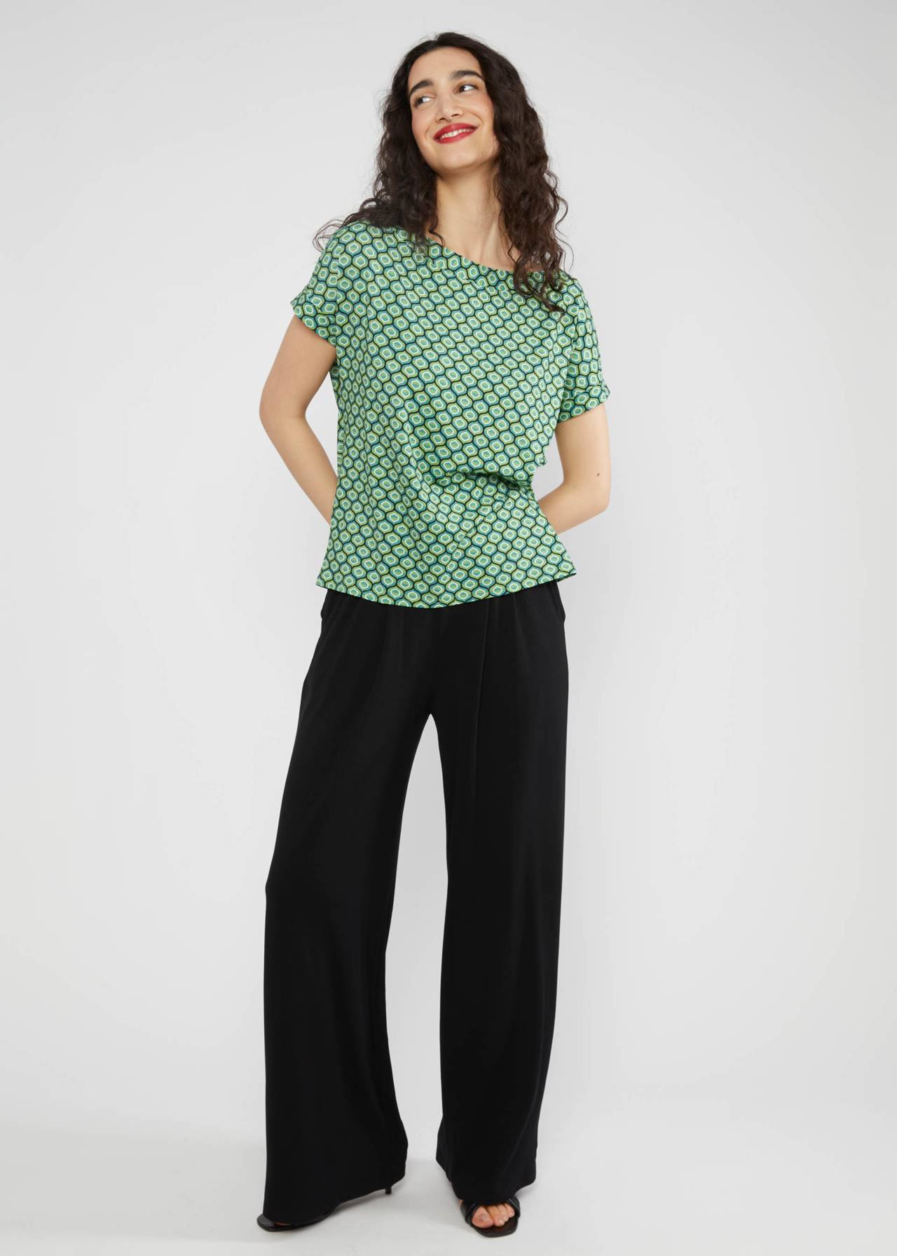 % Blutsgeschwister T-Shirt Flowgirl - spring pearl