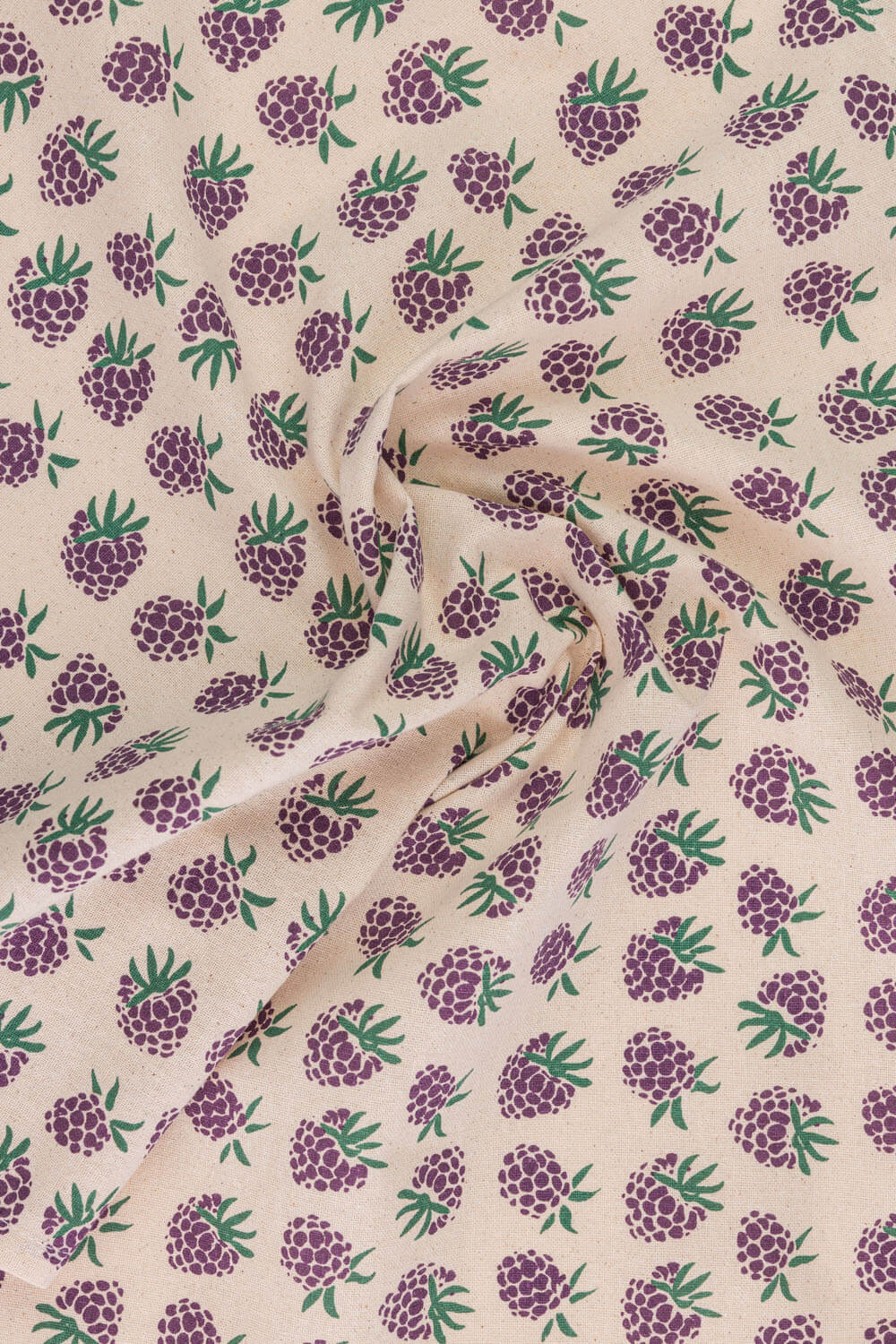 VINTAGE GARDEN Geschirrtuch Brombeeren, Biobaumwolle, ca. 50 x 70 cm 