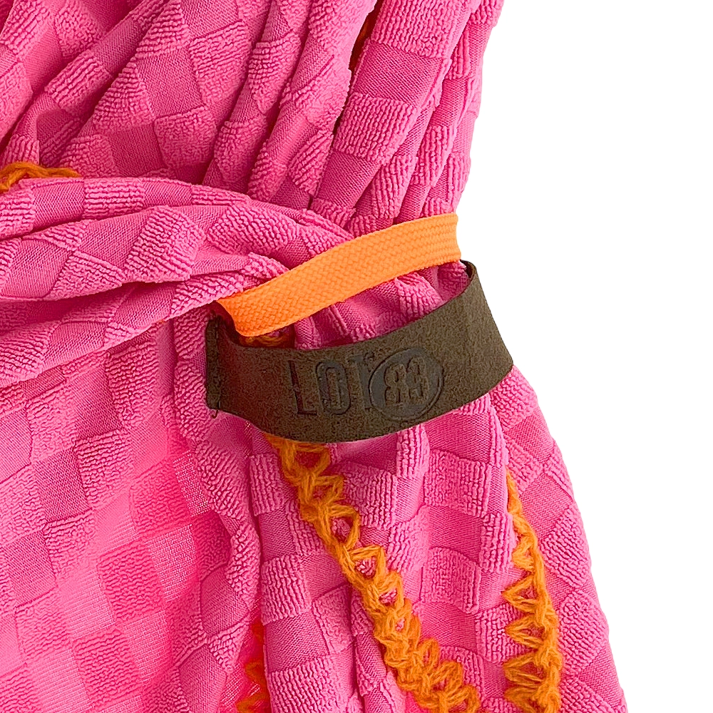 LOT83 Halstuch Marly PINK, Frottee  