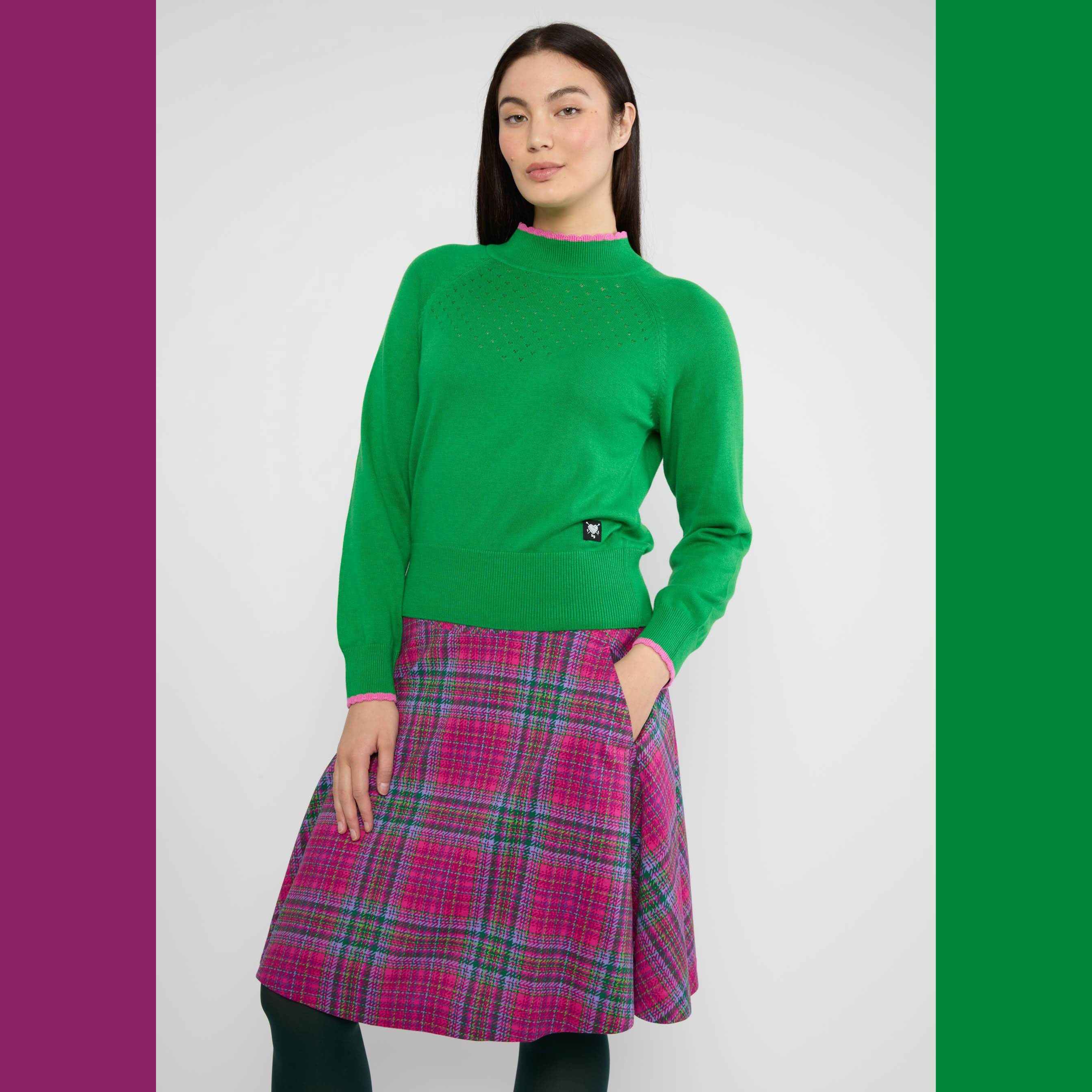 Blutsgeschwister Tellerrock Romance Rules the World - princess garden check