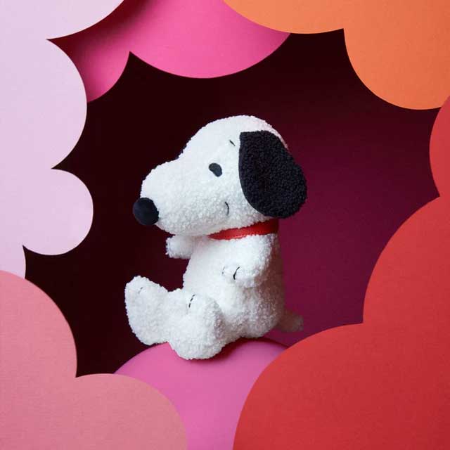 The Peanuts Snoopy ECO Tiny Teddy , Creme, ca. 20 cm  