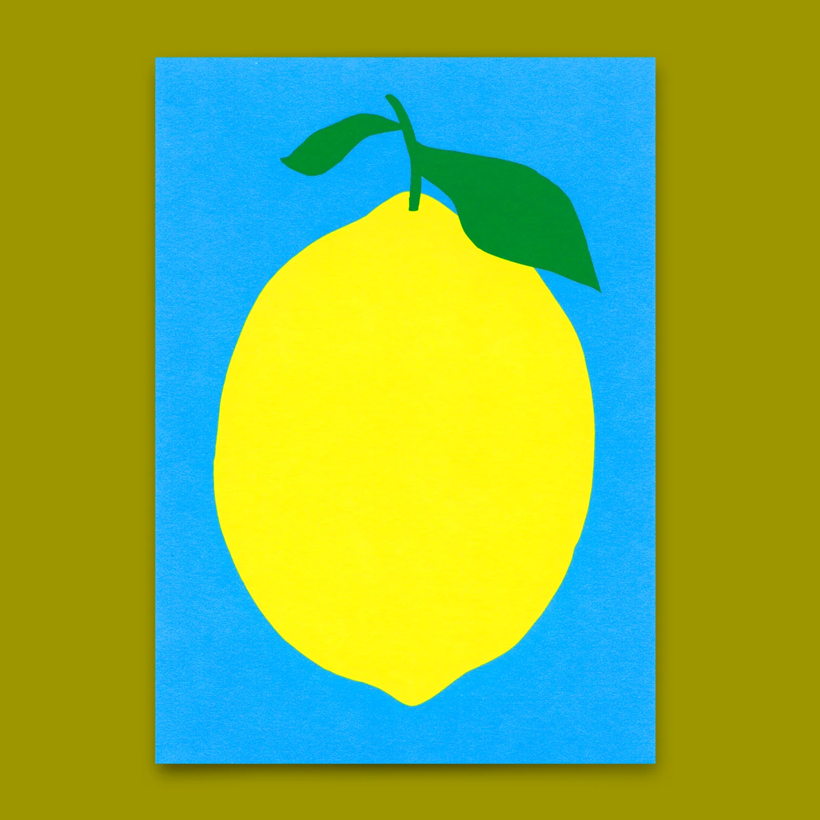 Postkarte "Limon" | Beautiful card for every occasion von Deli Cards, Zitrone