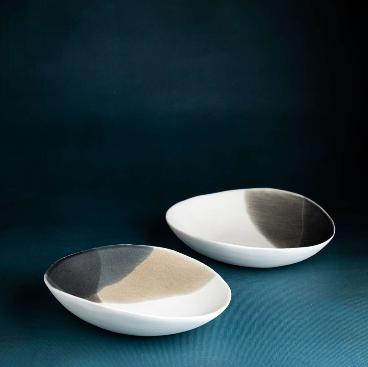 KLATT OBJECTS OVO FLOWING Schale L, ca. 16x19 cm, pro Stück