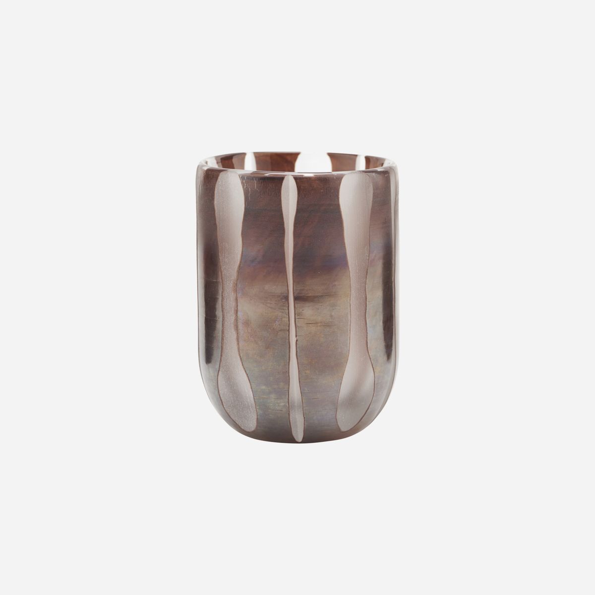 House doctor Vase, Teelicht, Bai, Braun von House Doctor, H. ca. 10,5 cm House doctor Vase, Teelicht, Bai, Braun von House Doctor, H. ca. 10,5 cm
