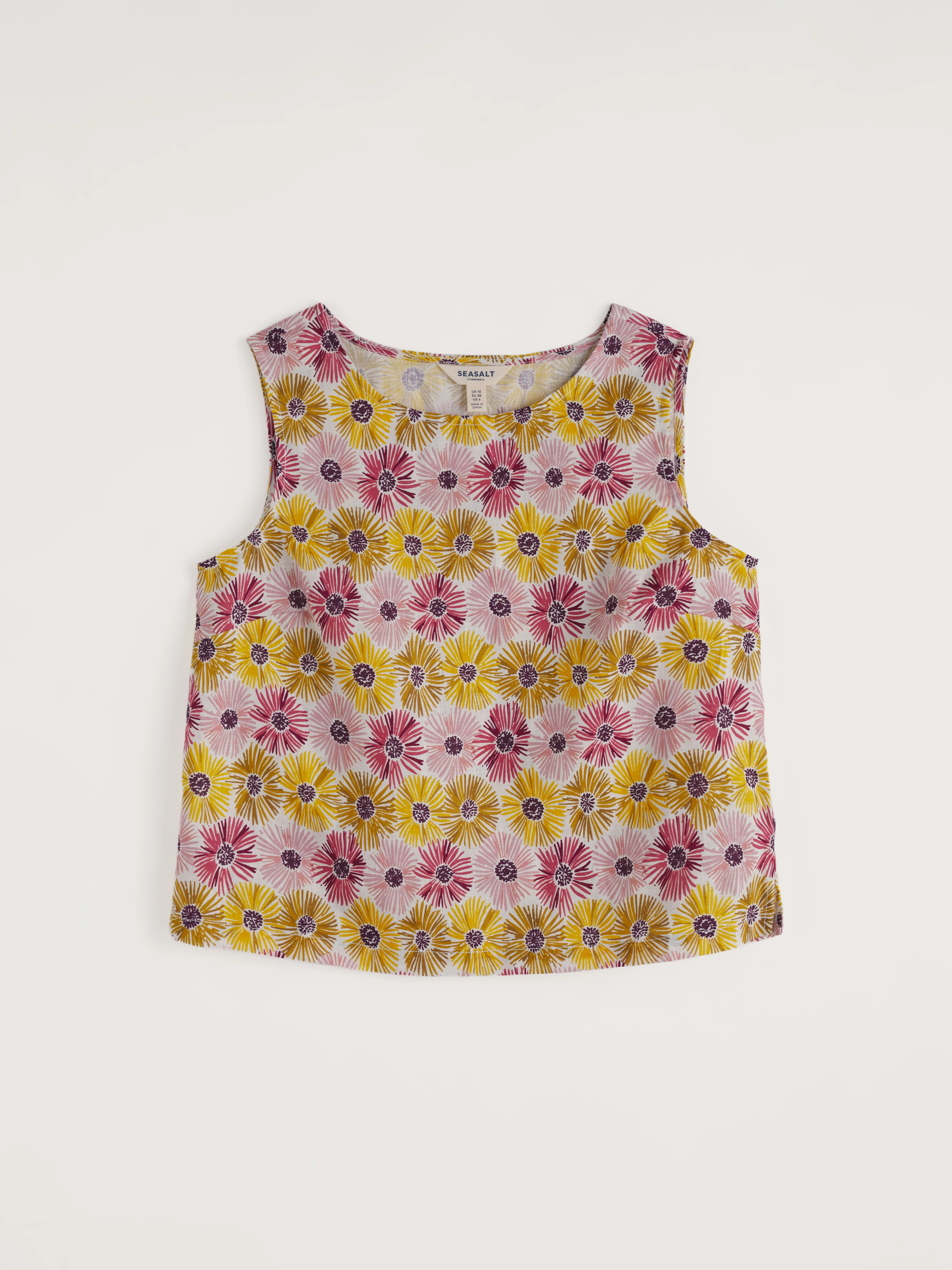 SEASALT CORNWALL Colour Study Top, Painted Asters Chalk