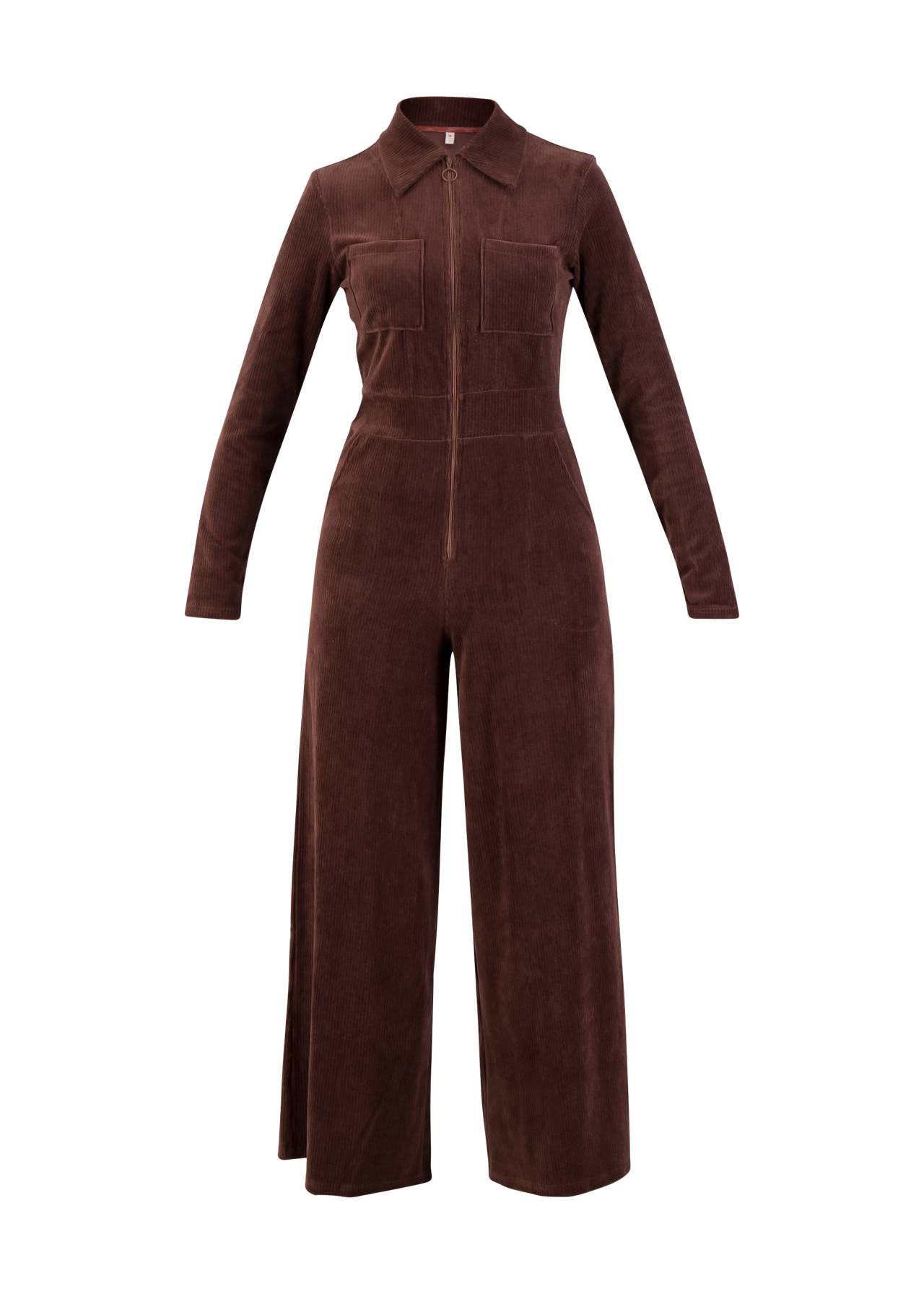 Blutsgeschwister Jumpsuit Jolly Molly brown grape taste