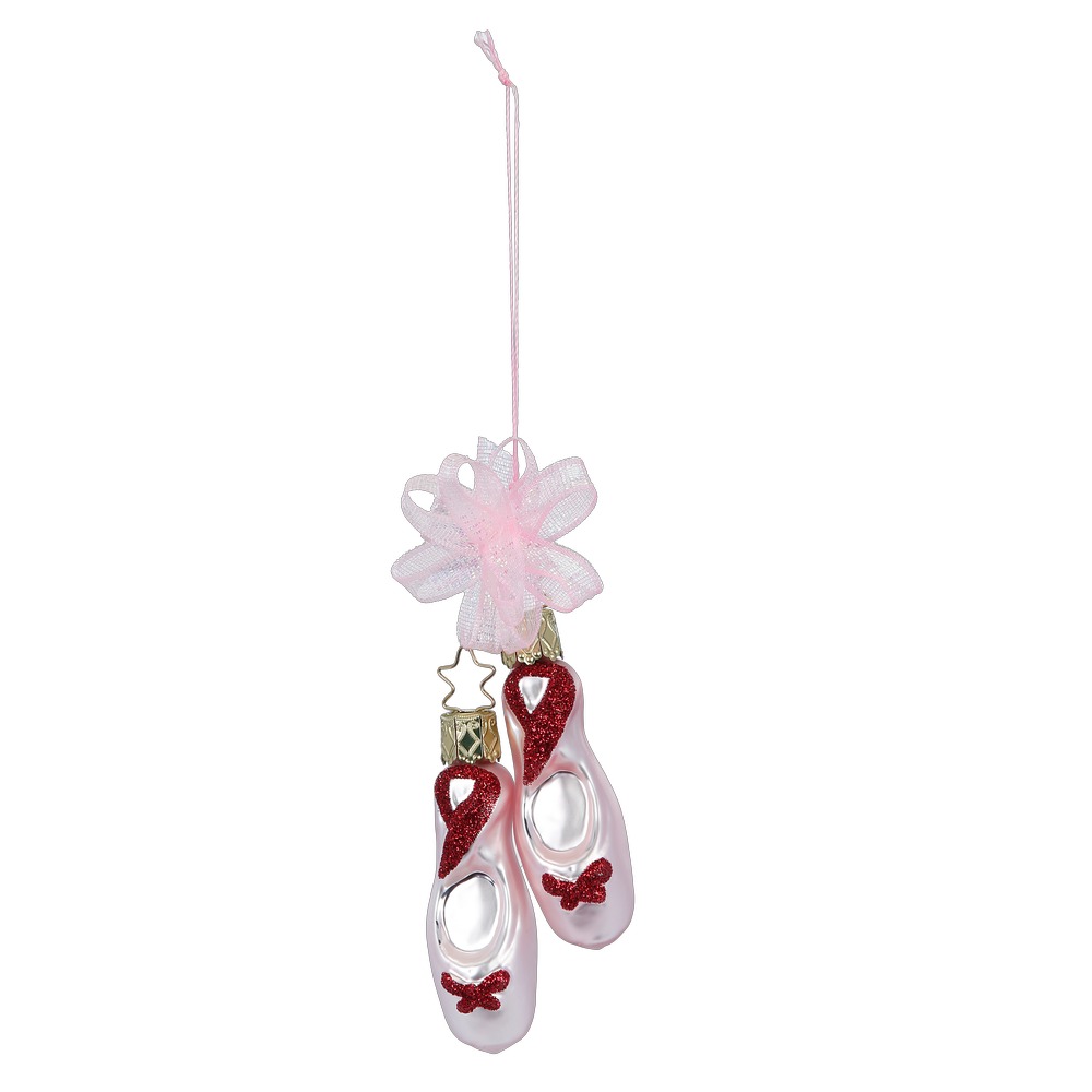Inge Glas Christbaumschmuck Ballettschuhe, ca. 7 cm, Die Nussknacker Suite   