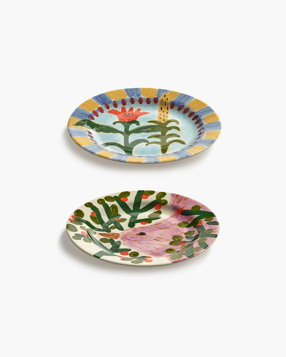 Santiago de Borja Speiseteller Jane January 01, 2er Set,  Kollektion Santiago de Borja Tableware von Shurleey