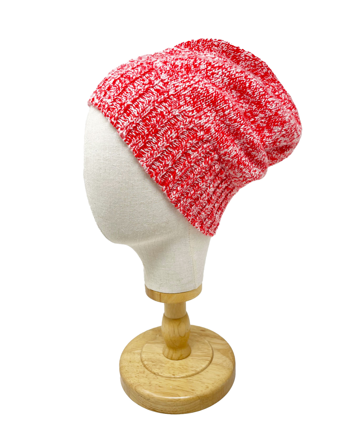 McKernan Mütze "MELANGE TULIP HAT" BLAZE, Wollmütze, 100% Wolle  