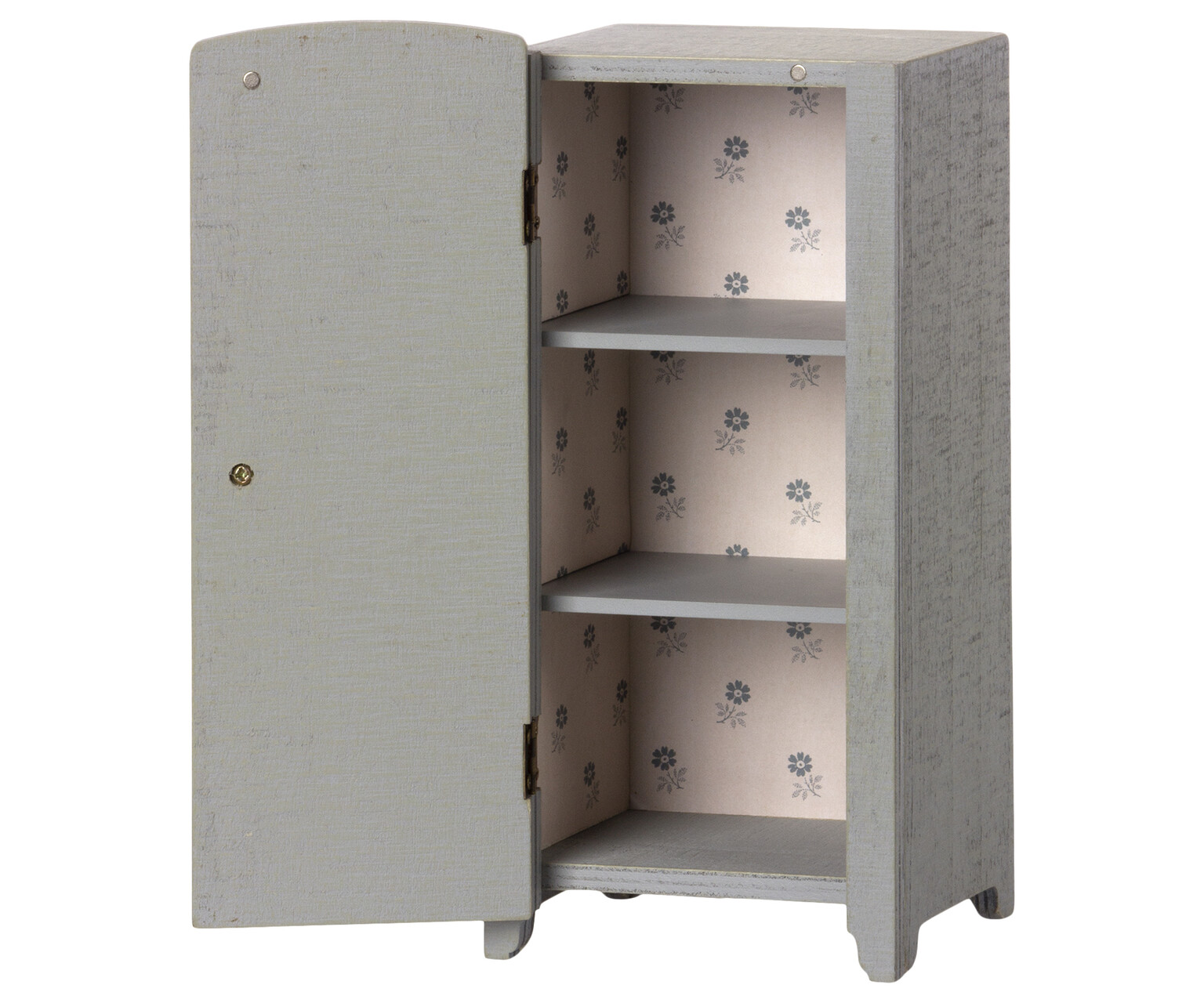 % Maileg Vintage Miniatur Schrank -Grau/mint