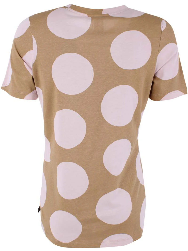 % Danefae Danebasic My Tee Beige DREAMYDOTS, T-Shirt