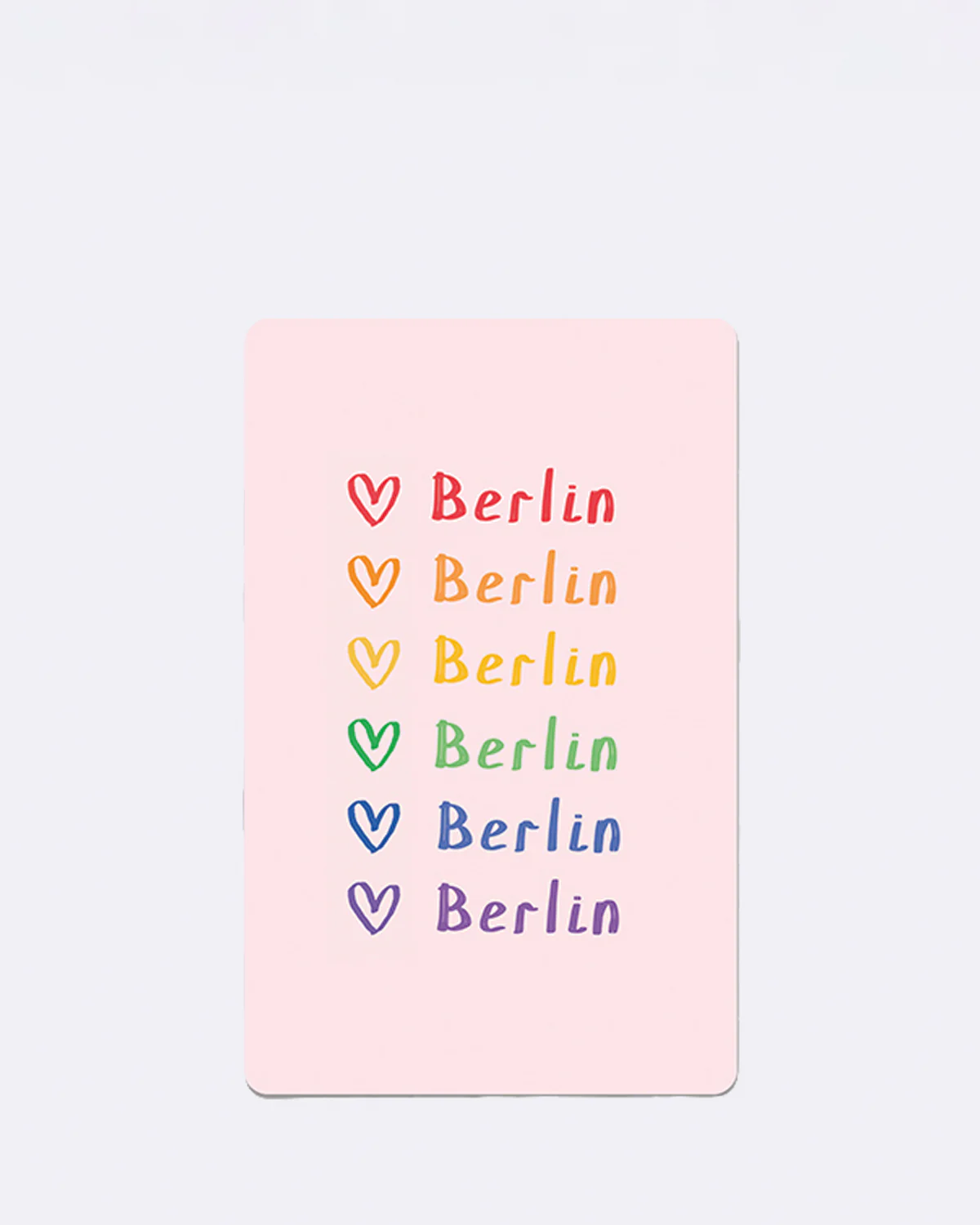 Lunacard Postkarte Berlin Berlin, Berlin Postkarte , Mini