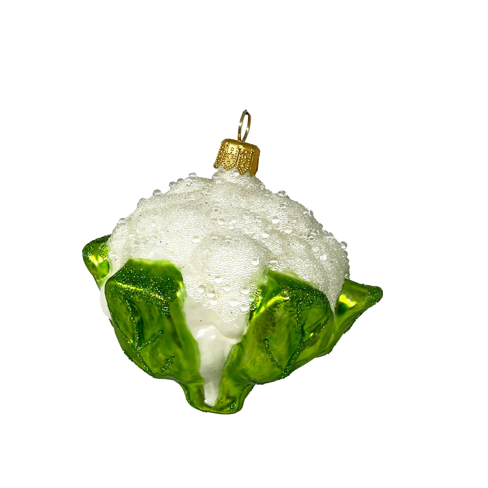 Christbaumkugel Blumenkohl (Obst & Gemüse) , ca. , Glas