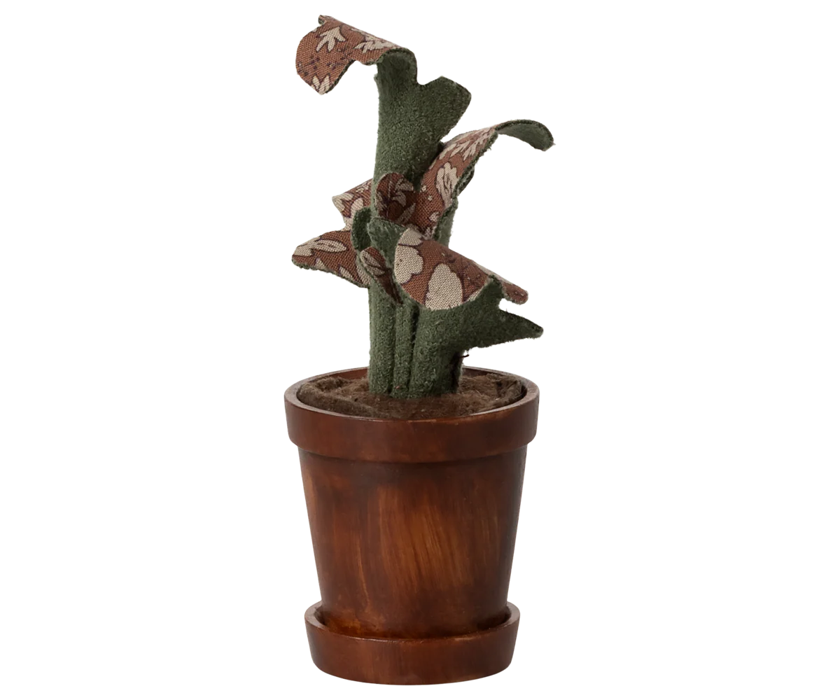 Maileg Blumentopf mit Pflanze für das Maushaus , ca. 11,5 cm 