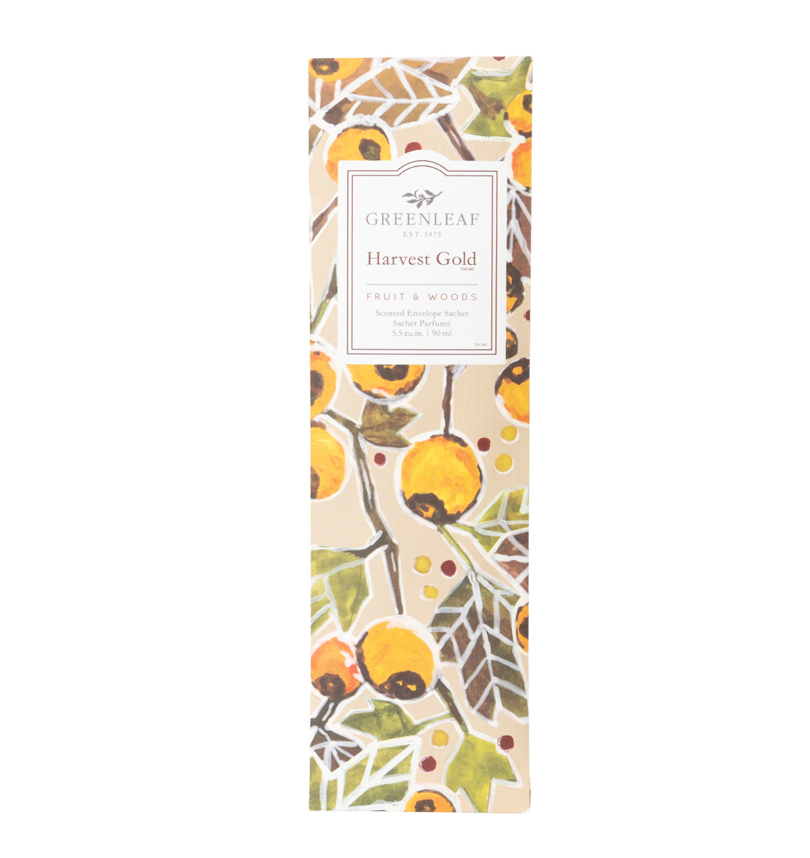 Dufttüte kl "Harvest Gold" von Greenleaf, Duft Sachets slim 
