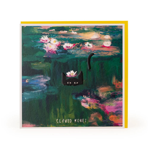 Doppelkarte Niaski" Clawed Monet " von U Studio   Katze 